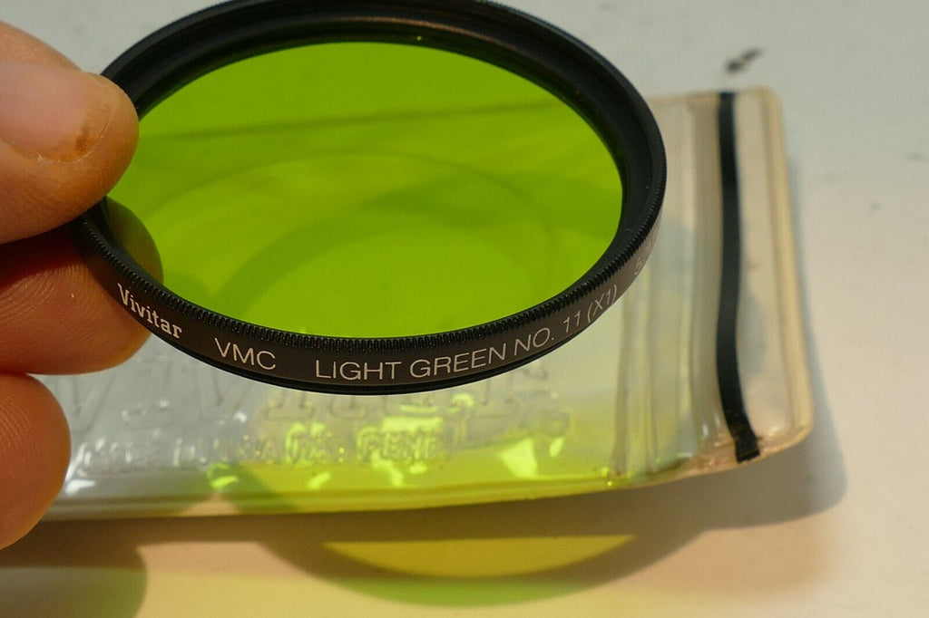 Vivitar VMC 52mm Light Green 11 X1  Filter Multi-Coated