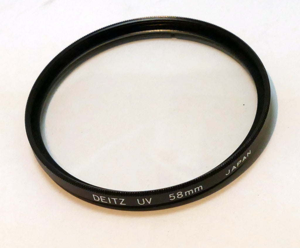 Deitz 58mm lens filter UV made in Japan