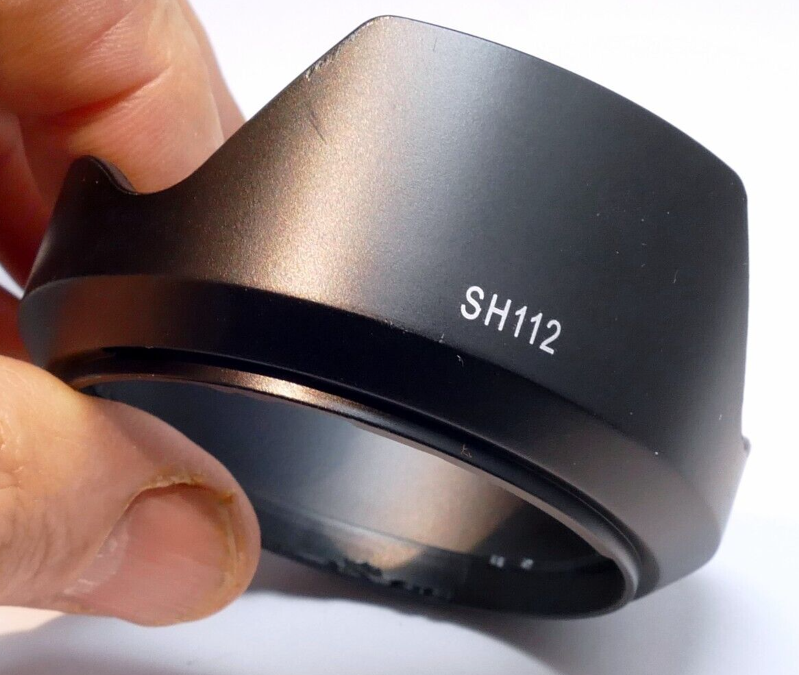 Aftermarket ALC-SH112 Lens Hood Shade for Sony E  16mm F2.8 18-55mm F3.5-5.6