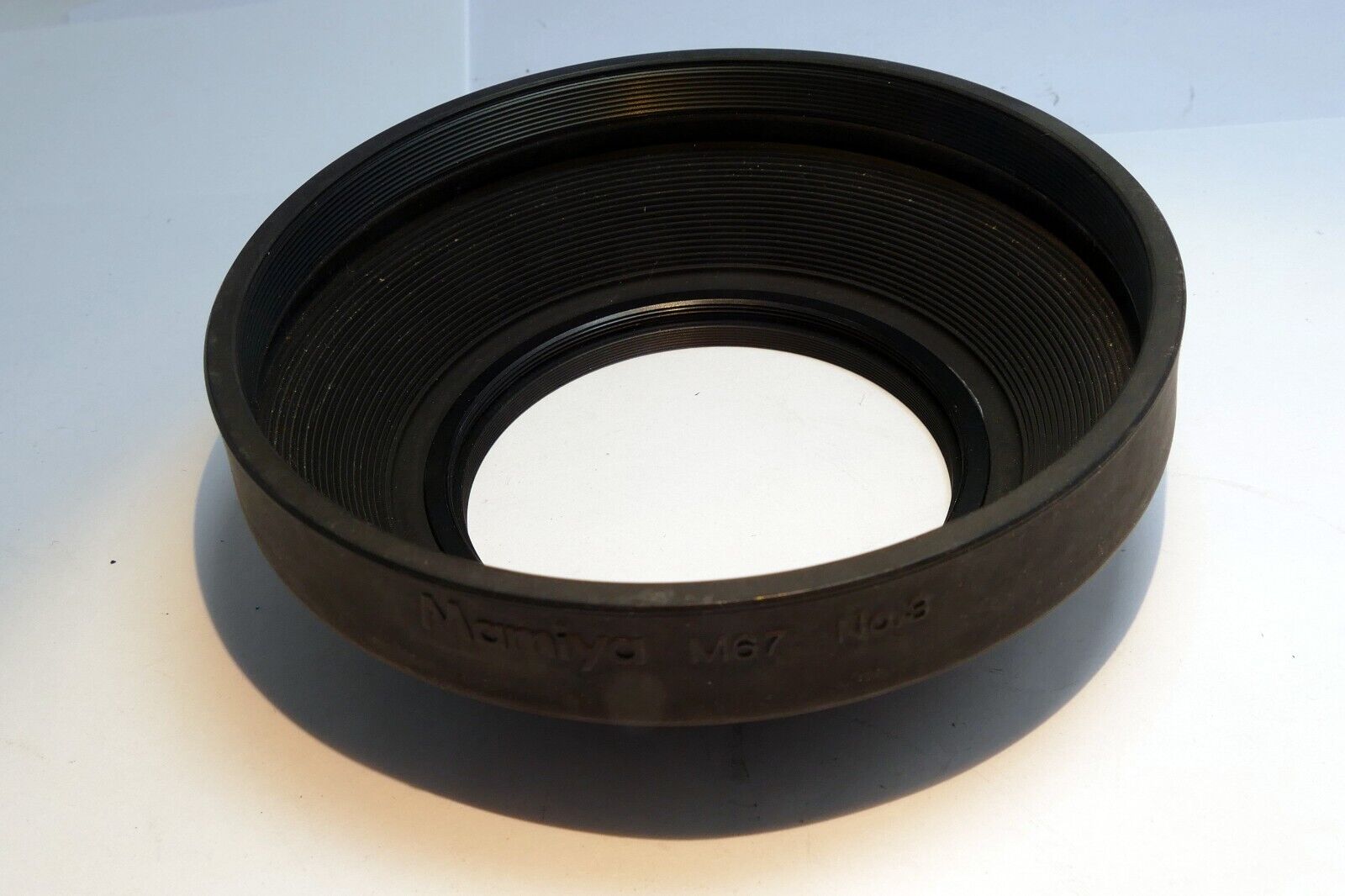 67mm Mamiya Sekor Lens Hood Shade No 3 Rigid rim for 645 45mm f2.8 C