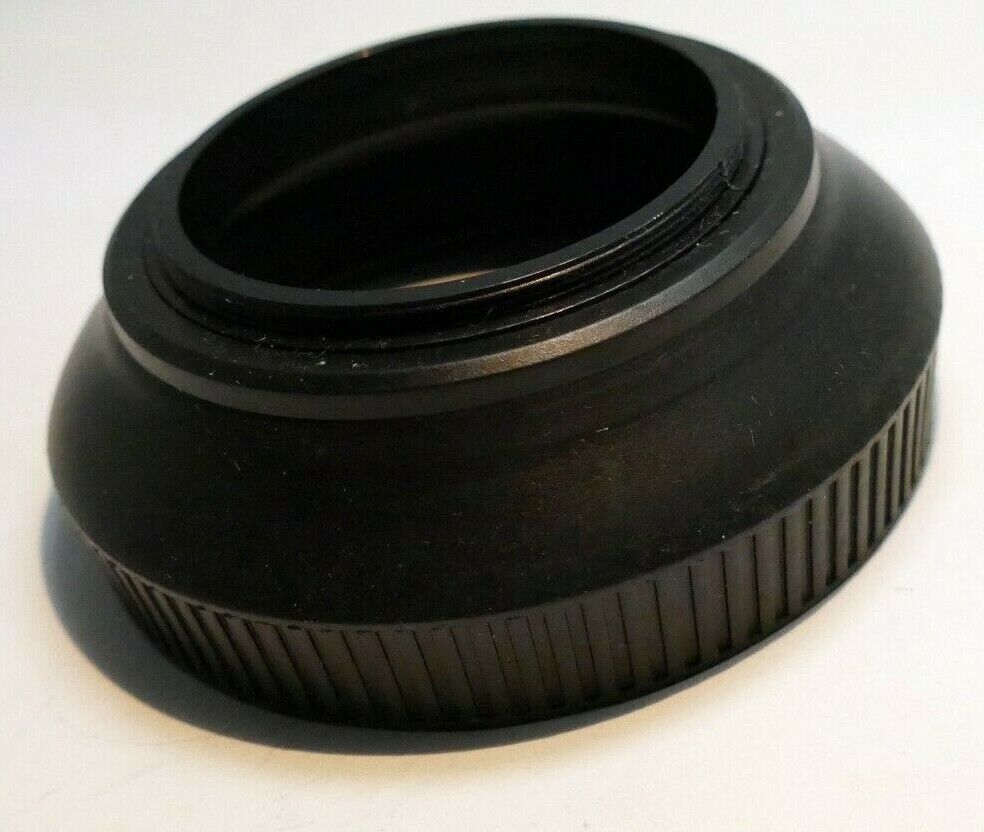 49mm rubber lens hood shade for 50mm f1.9 f2 f1.8 lenses