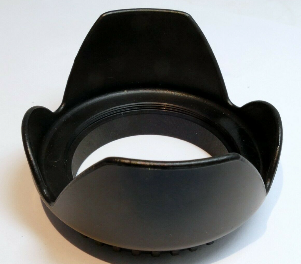 52mm Lens Hood Shade threaded plastic petal shaped  for 50mm f1.8 f1.4