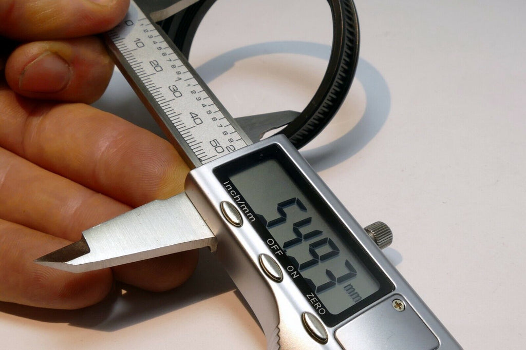 56mm to 56mm Filter ring adapter screw in threaded male to female Plastic