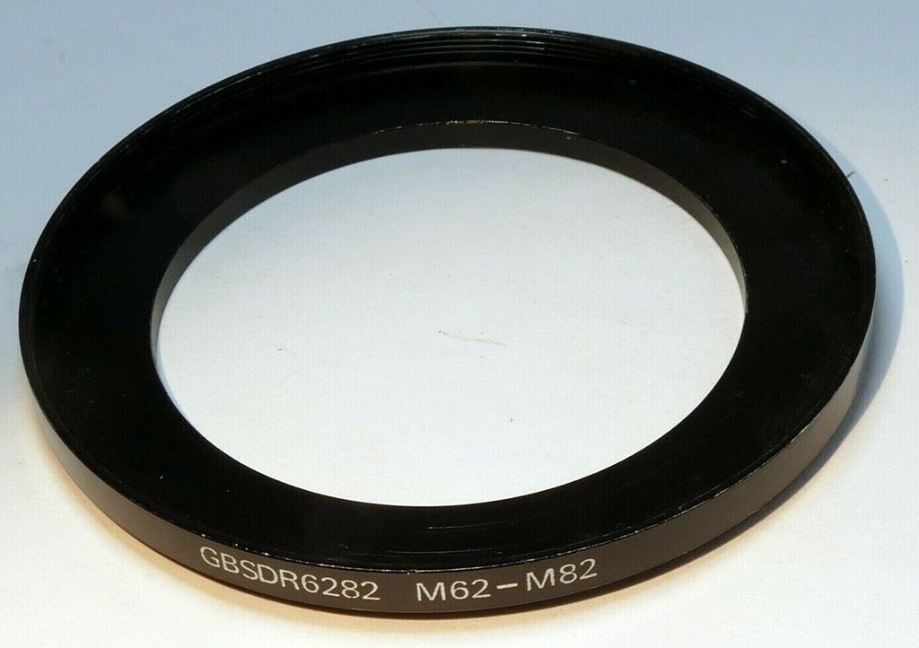 62mm to 82mm lens ring step Up thin profile wide angle