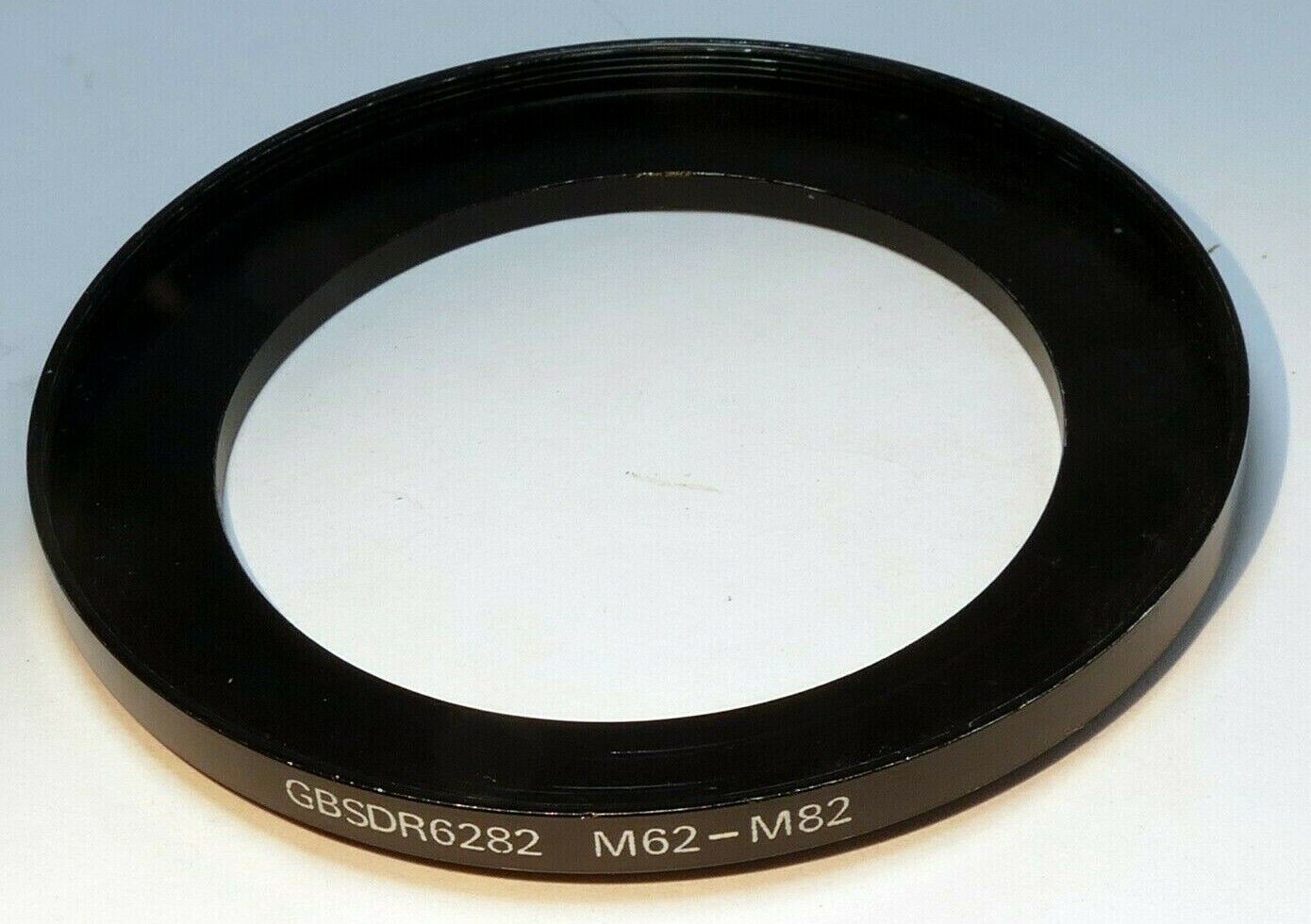 62mm to 82mm lens ring step Up thin profile wide angle