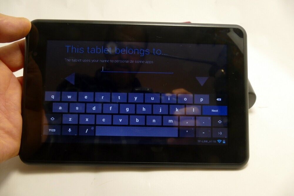 Ematic EGS004 Genesis Prime Android Tablet, 7" 512 MB RAM 4 GB w/ keyboard
