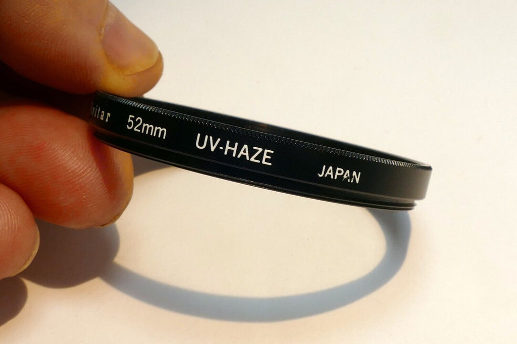 Vivitar UV Haze 52mm Lens Filter made in Japan