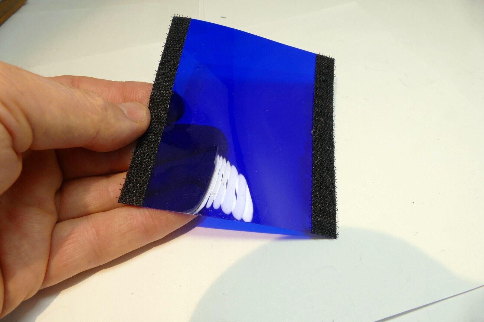 HonlPhoto Color  Just Blue cooling  rectangular 4X3"  gel filter for flash