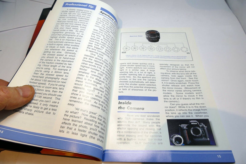 Nikon SLR Brochure English EN 1998 step by step Guide for Taking Great Pictures