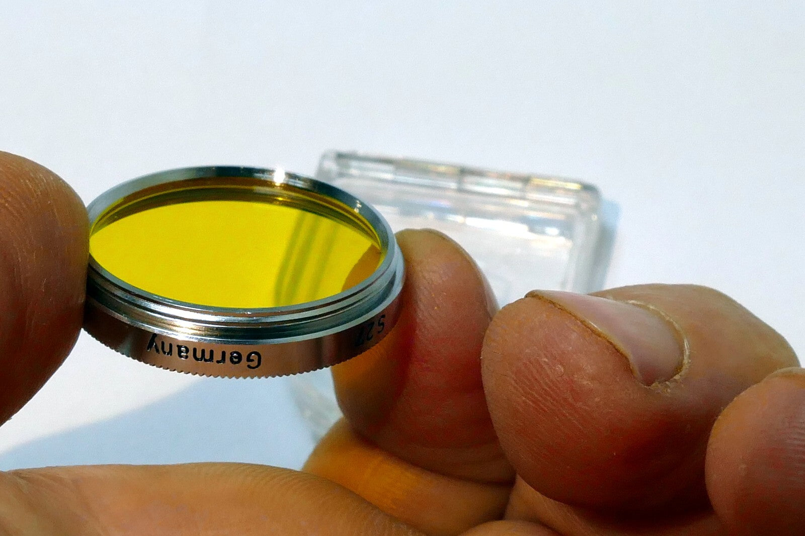 CARL ZEISS IKON 352 / Yellow G  2X -1 S 27 2X FILTER  27mm