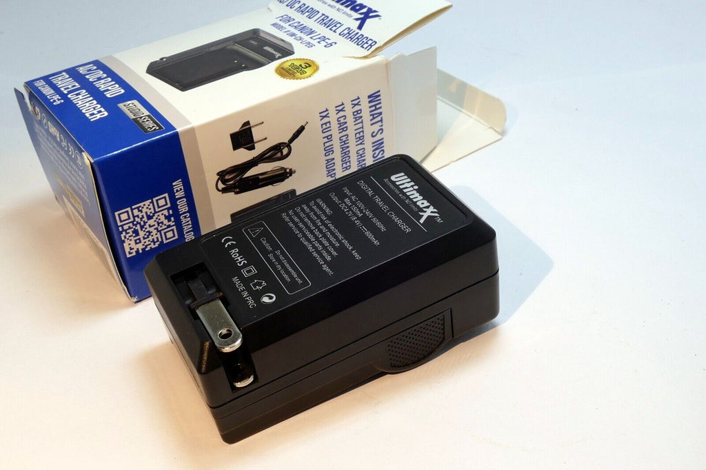 Ultimax wall LP-E6 charger camera Canon EOS 5D Mark IV 5DS R 6D II 7D