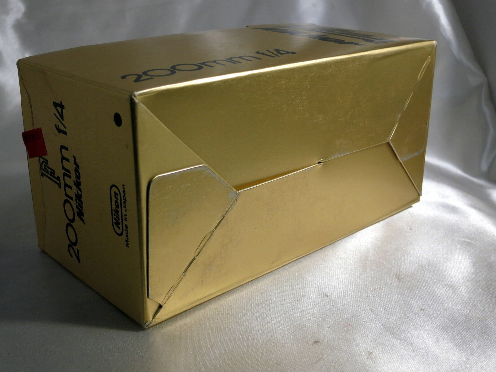 NIKON Nikkor F 200mm f/4 Lens Empty Box (only!) Made in Japan 5403010