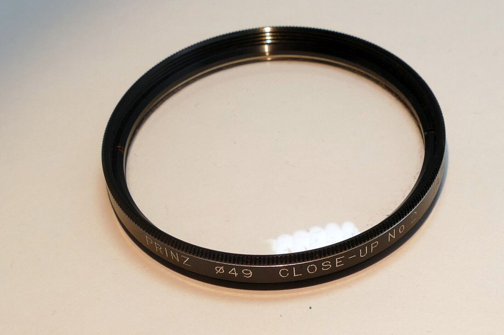 Soligor 49mm Lens Filter +3 Macro close-up lens X 3