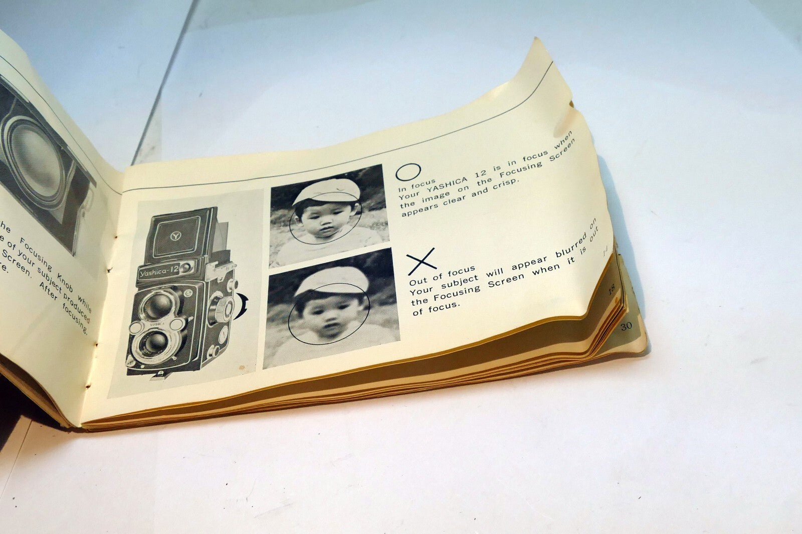 Yashica TLR 12 Camera guide manual  Booklet 66 vintage 6X6
