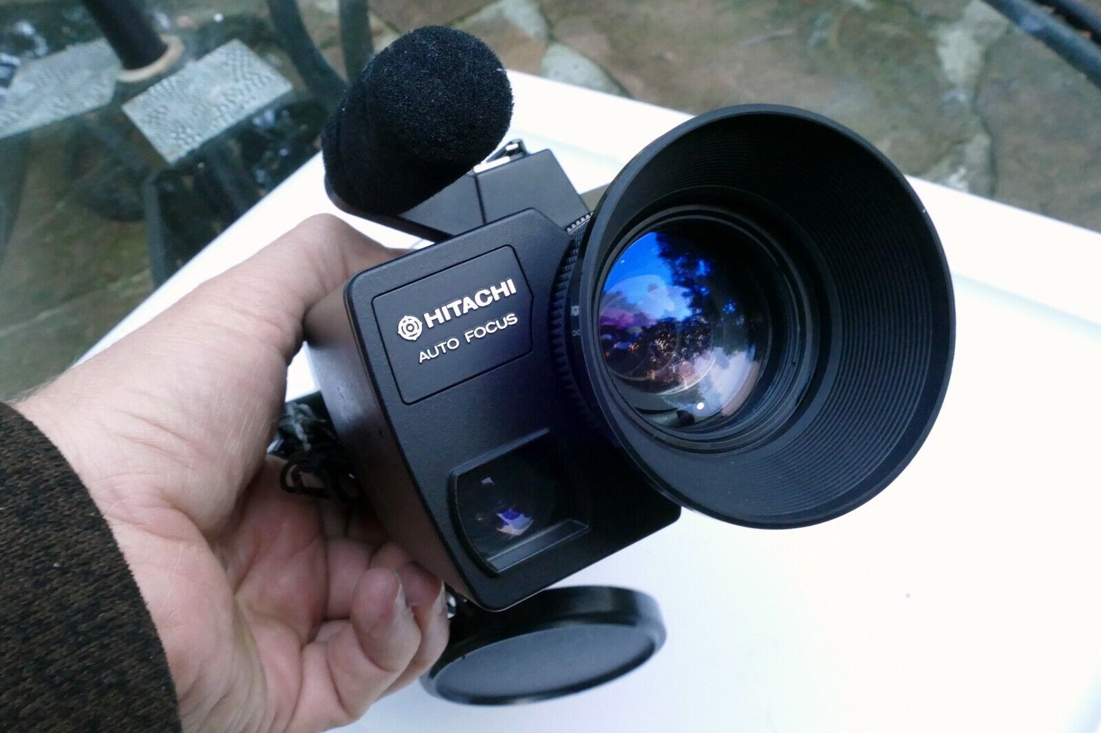 Hitachi VK-C840 Color Video camera 8.5-51mm f1.2 lens  - AS IS not tested