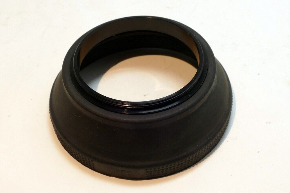 52mm Telephoto Rubber Lens Hood Shade for 50mm f1.4