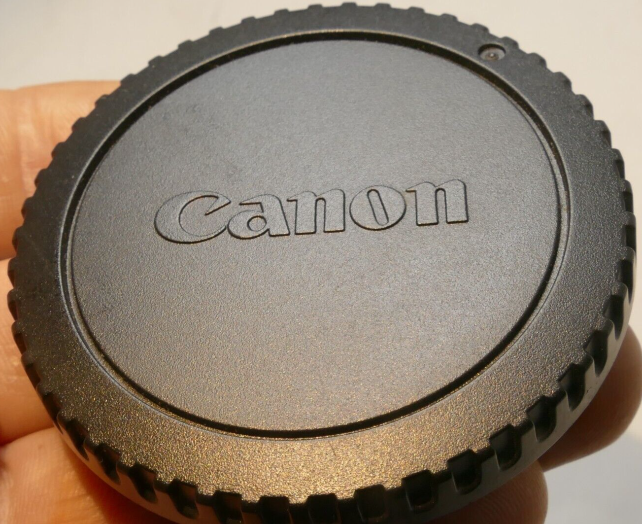 Canon EOS EF SLR Body Cap Cover Dust Cap for Canon EF cameras - genuine OEM