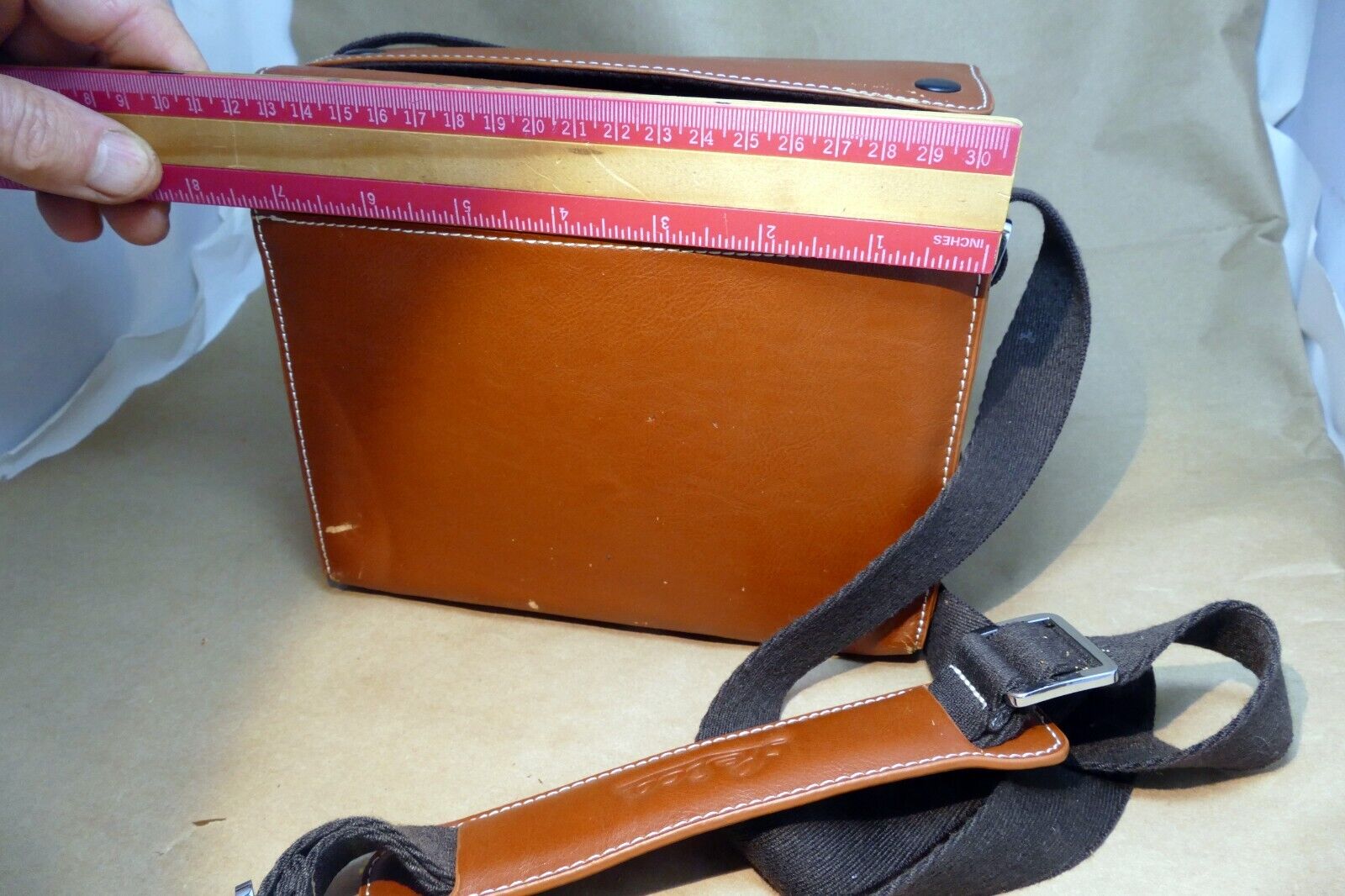 Leica Wetzlar Leather Camera Case for M1 M2 M3 rangefinder Messenger Original OE