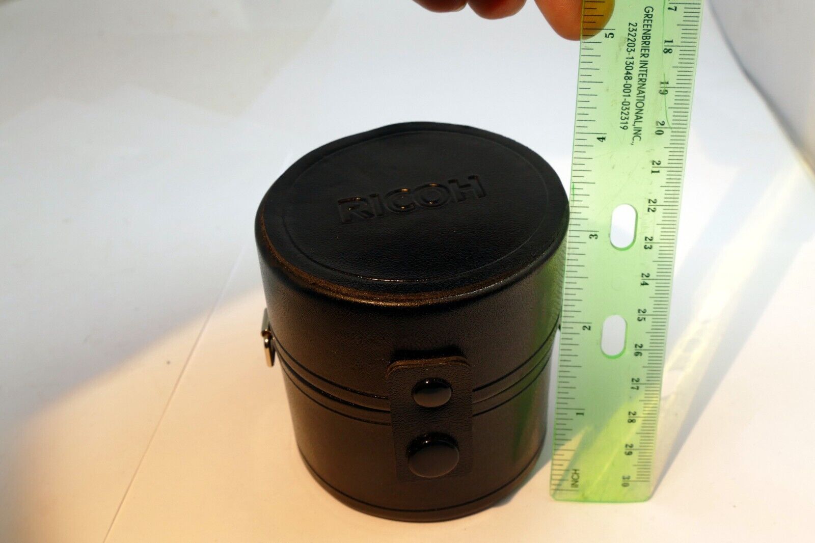 Ricoh Hard Lens Case for  XR Rikenon 50mm f1.4 Mount K -  genuine OEM