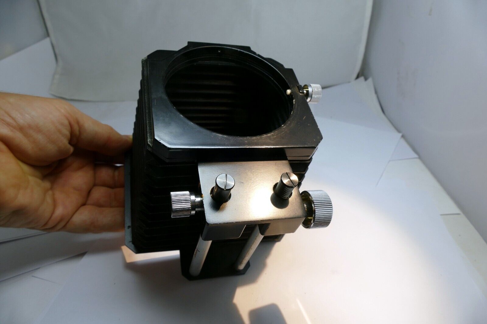 Mamiya 645 Pro Bellows Lens Hood (missing lens ring)