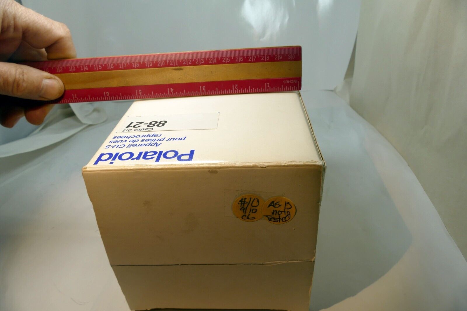 Empty Box (only ) for Polaroid  88-21 CU-5 land camera