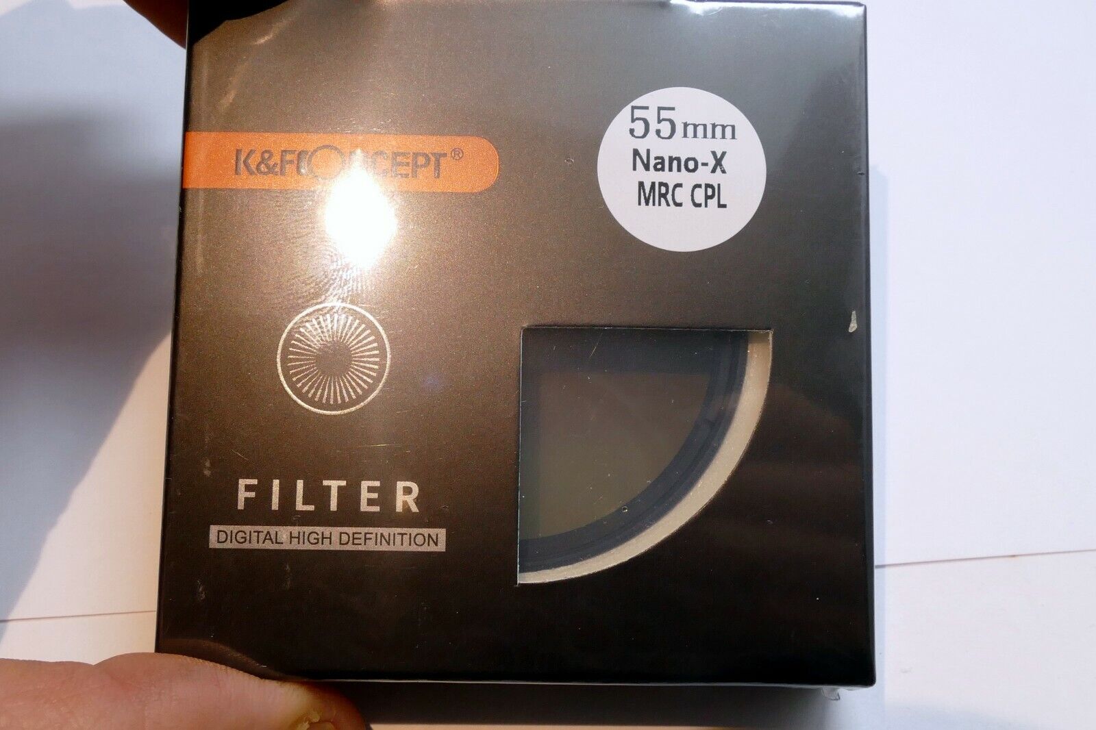55mm K&F Nano X CP-L Lens Filter Circular Polarizer new