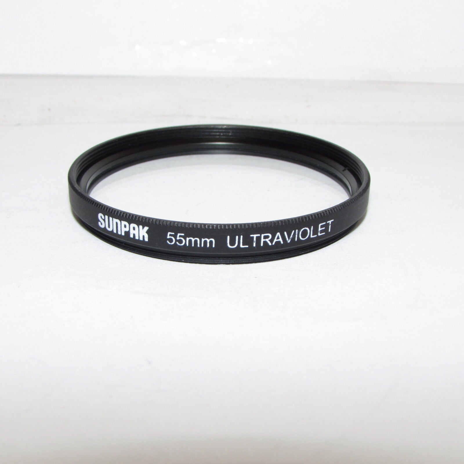 Used Sunpak Ultraviolet UV protector 55mm Lens Filter Made in Japan S232826