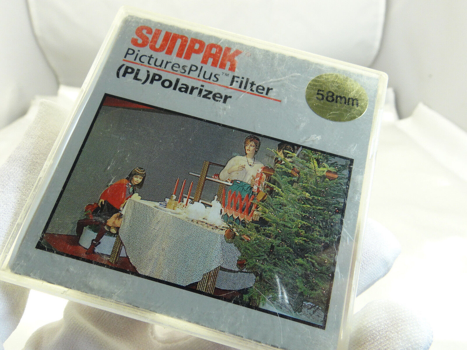 Sunpak 58mm PL Polarizing Camera Lens Filter Polar