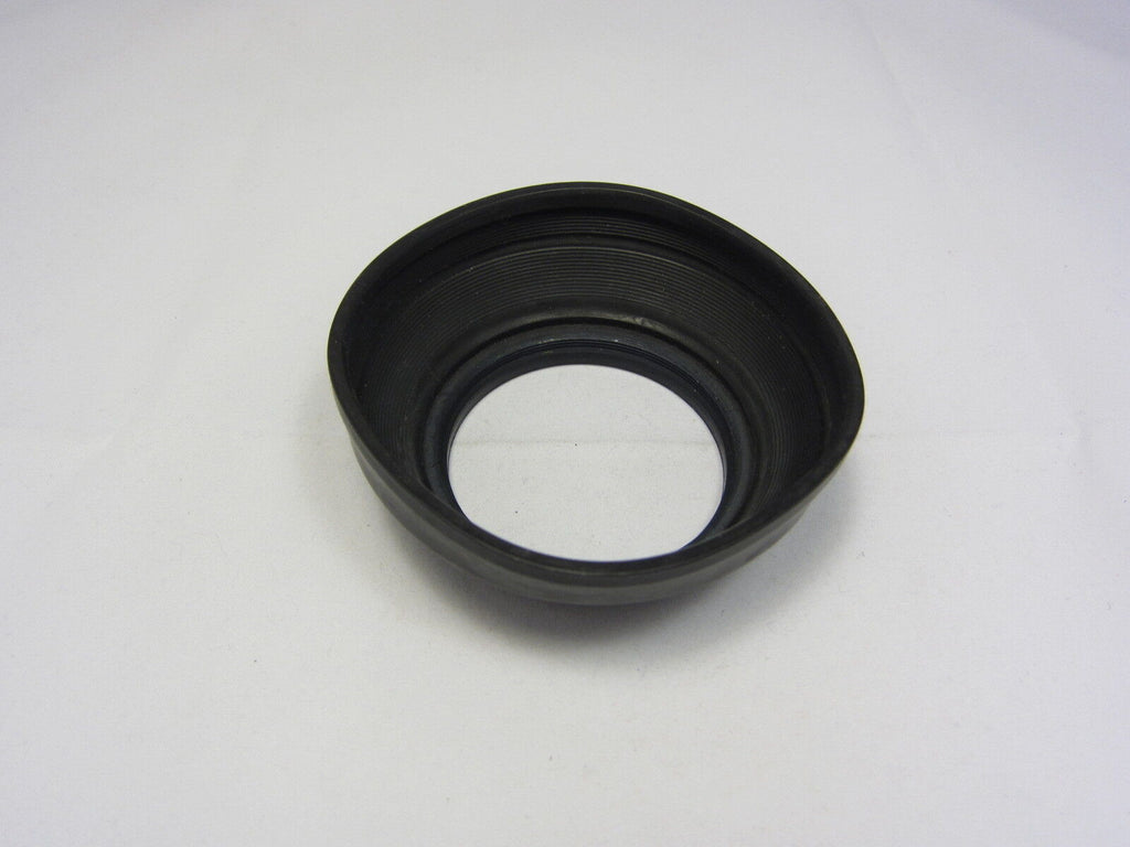 Used Unknown Brand 52mm Collapsible Rubber screw in Lens Hood N102015
