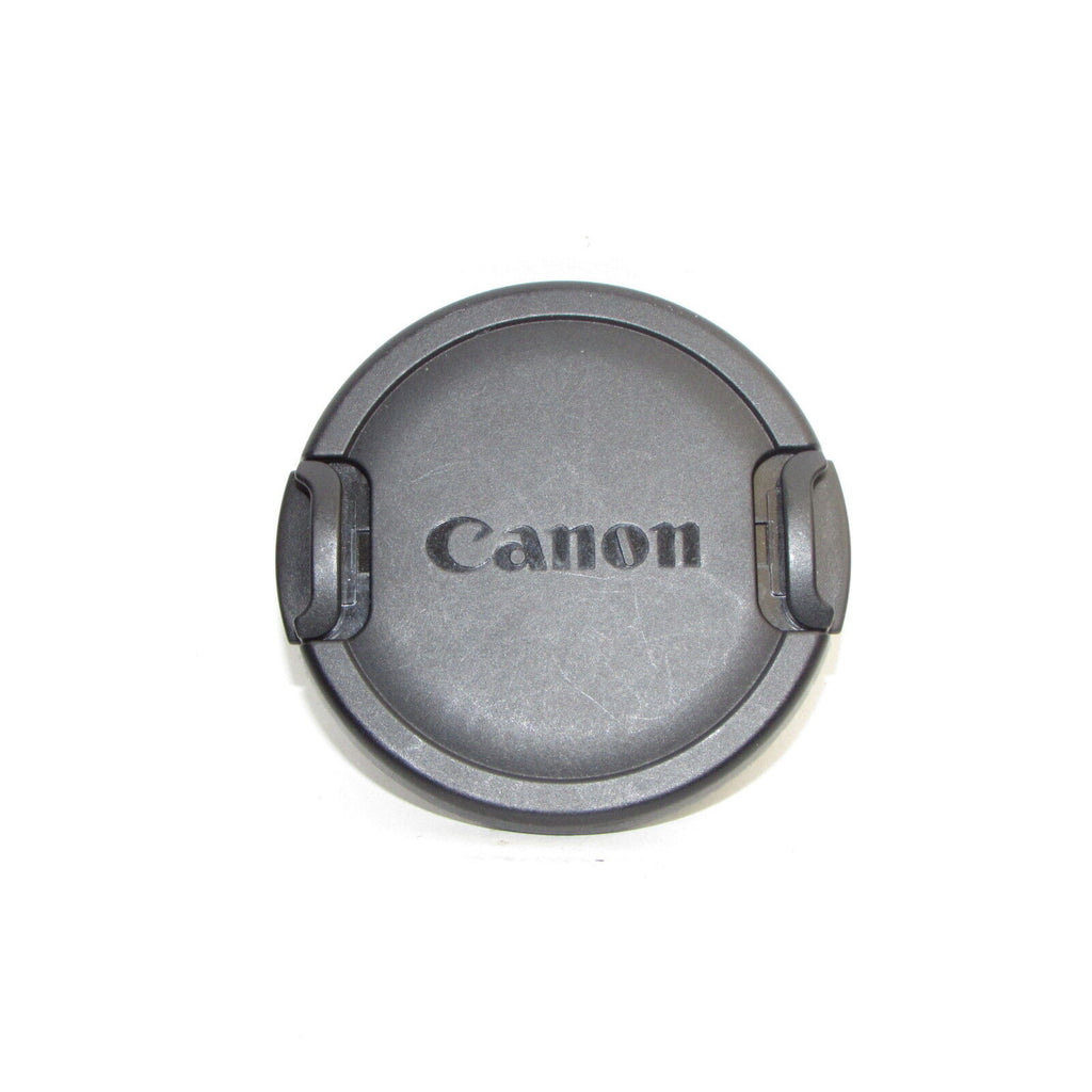Used Canon Snap on Type 52mm Black Lens Front Cap Made in Japan S941034