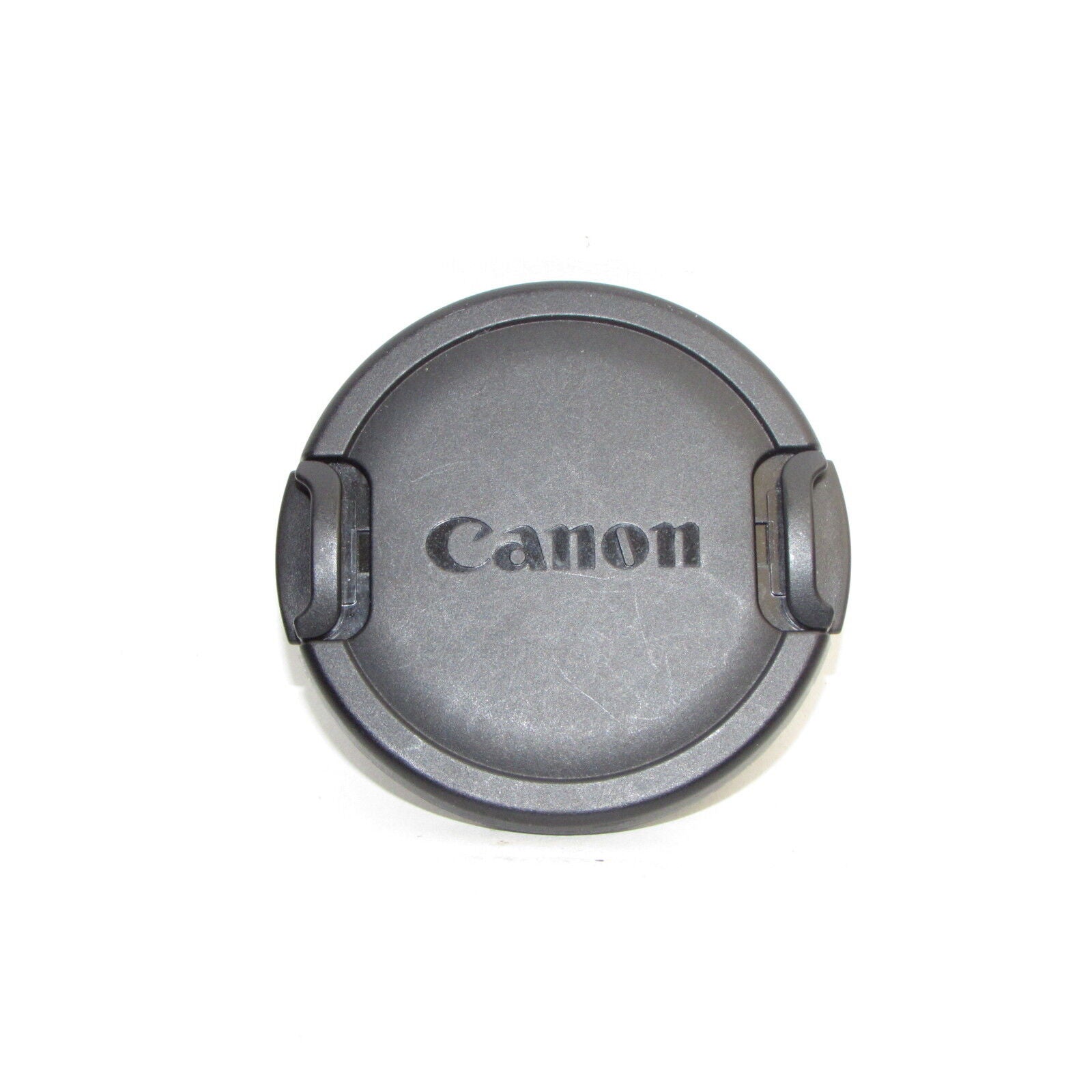 Used Canon Snap on Type 52mm Black Lens Front Cap Made in Japan S941034