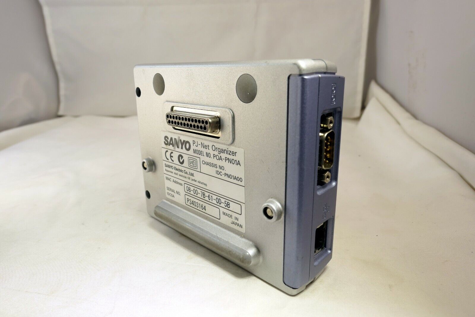 Sanyo PJ-Net Organizer model POA-PN01A IDC-PN01A00 for projector LAN networking