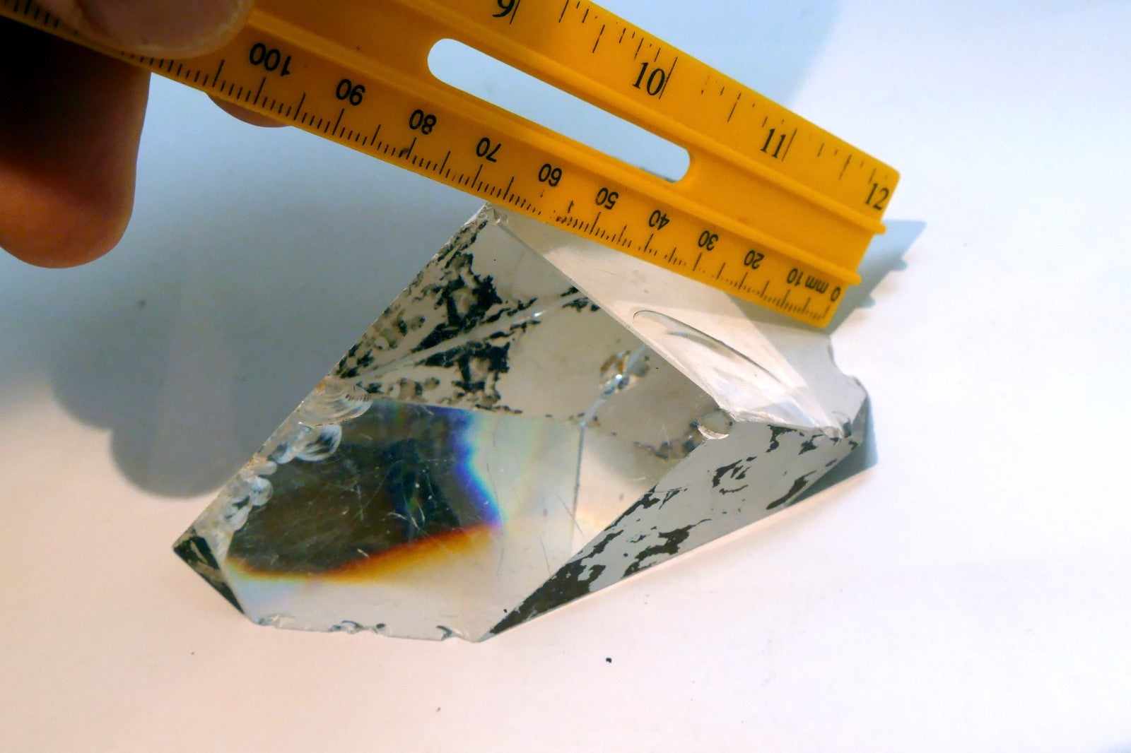 OPTICAL GLASS PRISM OPTICS 2X4" for camera