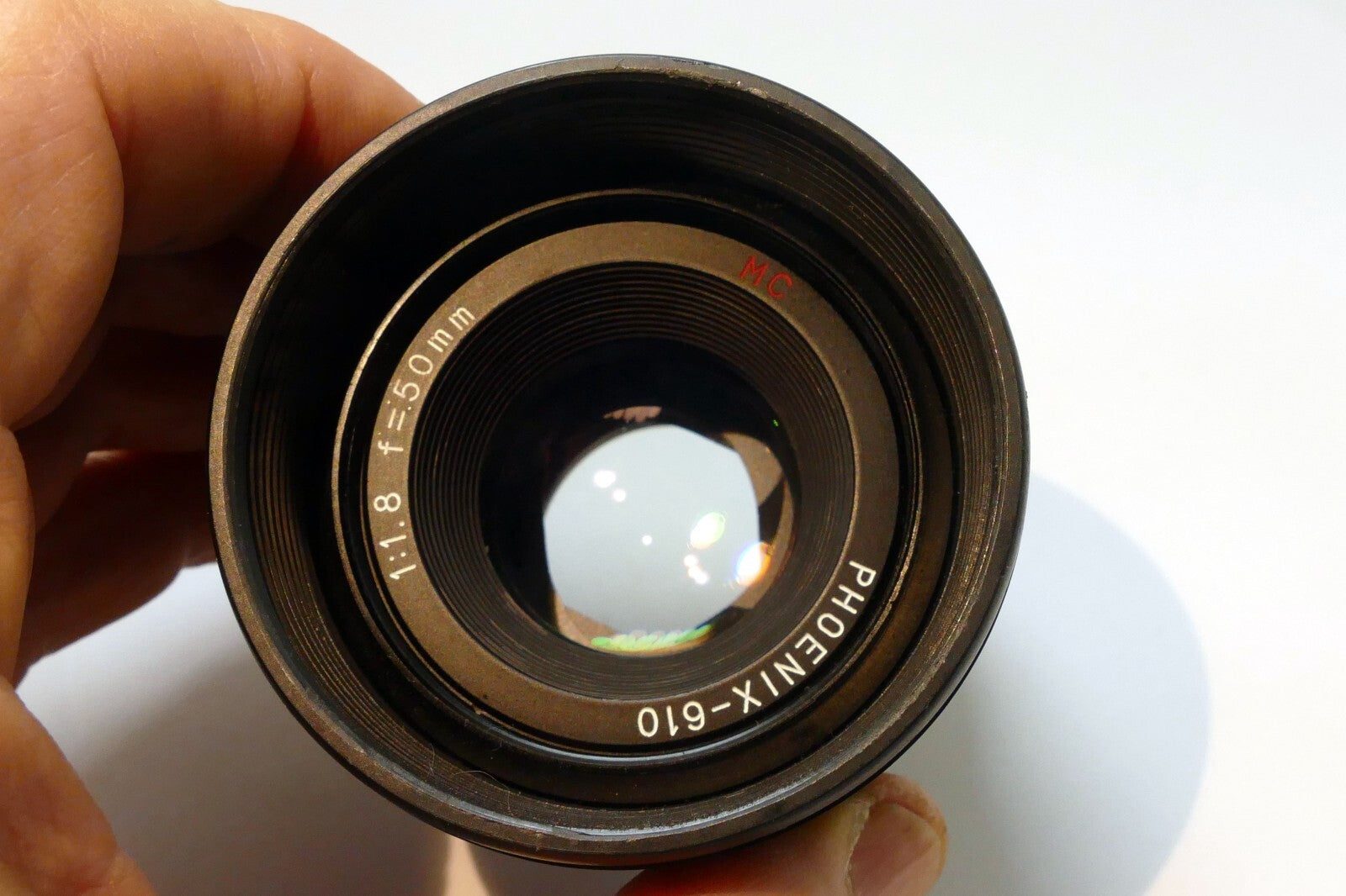 Phoenix 610 MC 50mm f1.8 MD mount Lens  - PARTS REPAIR AS IS