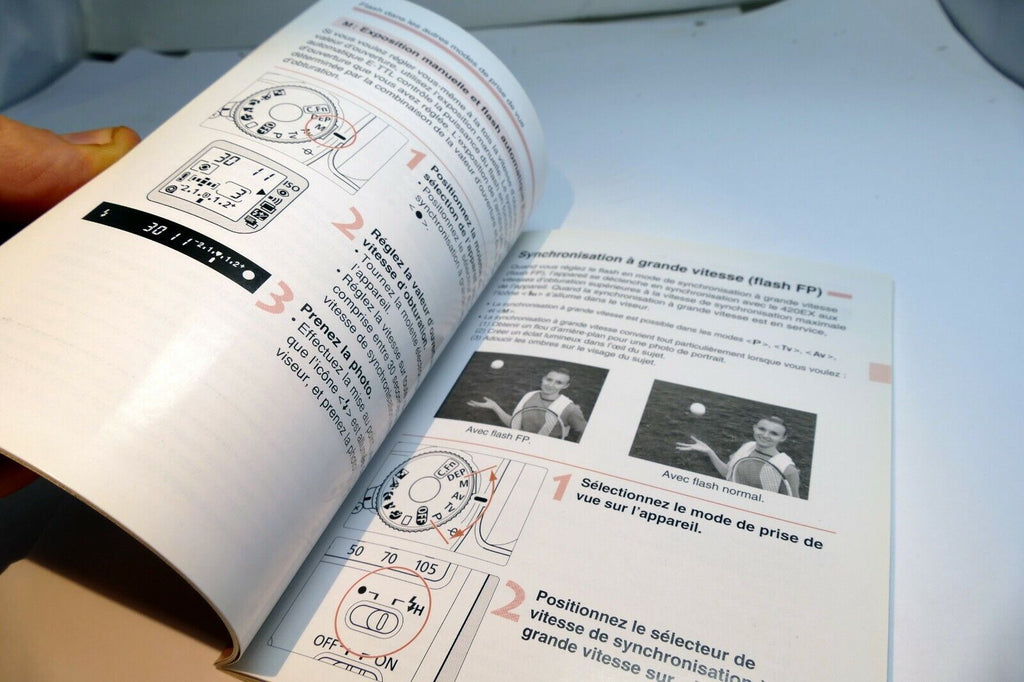 Canon Speedlite 420 EX Mode D'emploi F Francaise Guide d'instructions du flash