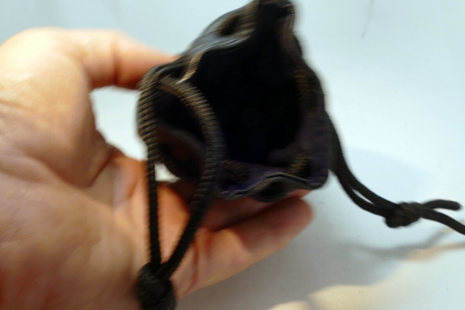 Soft  Leather Drawstring Bag Case for 50mm f1.8 f1.4 lens