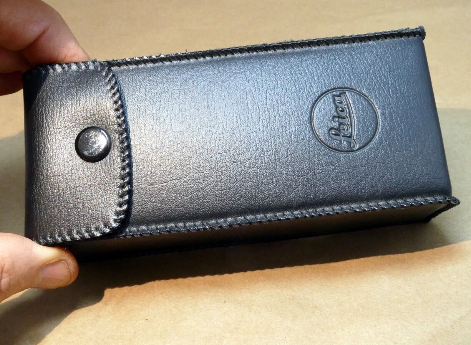 Vintage Leica  case for battery grip winder 6X14cm