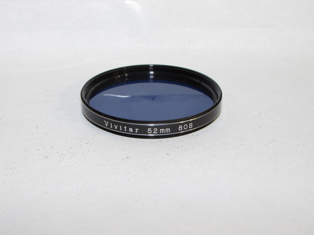 Original Vivitar 80B Dark Blue 52mm Lens Filter Made in Japan O40940