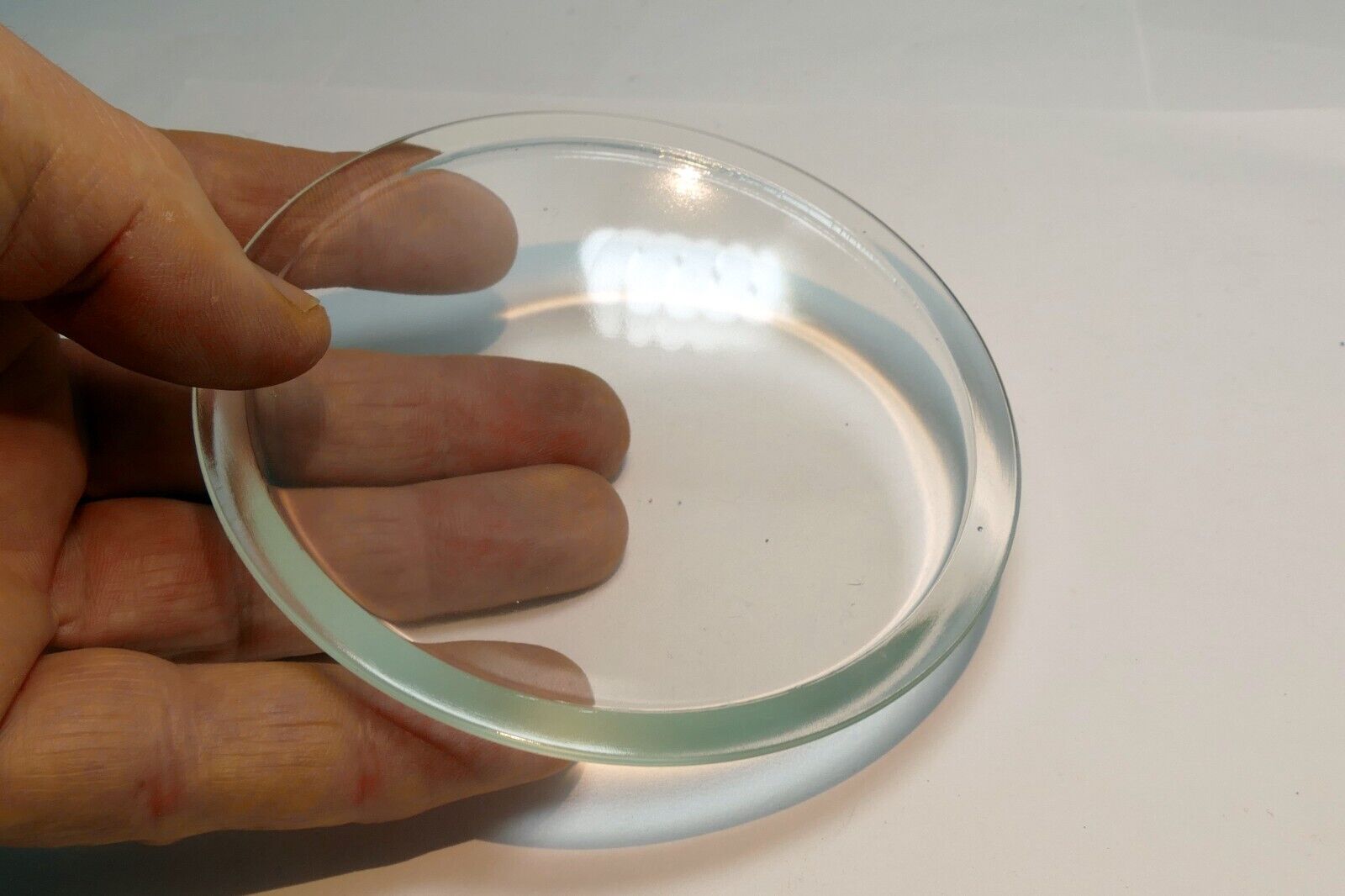 4"  Wide Angle Soft Focus Shade Dome MIni Diffuser  glass