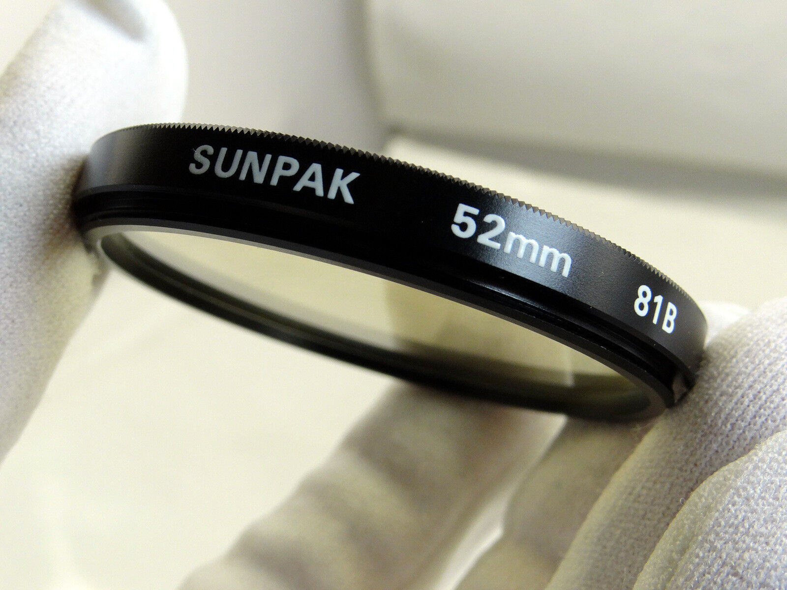 Sunpak 52mm 81B blue Color Conversion Lens Filter