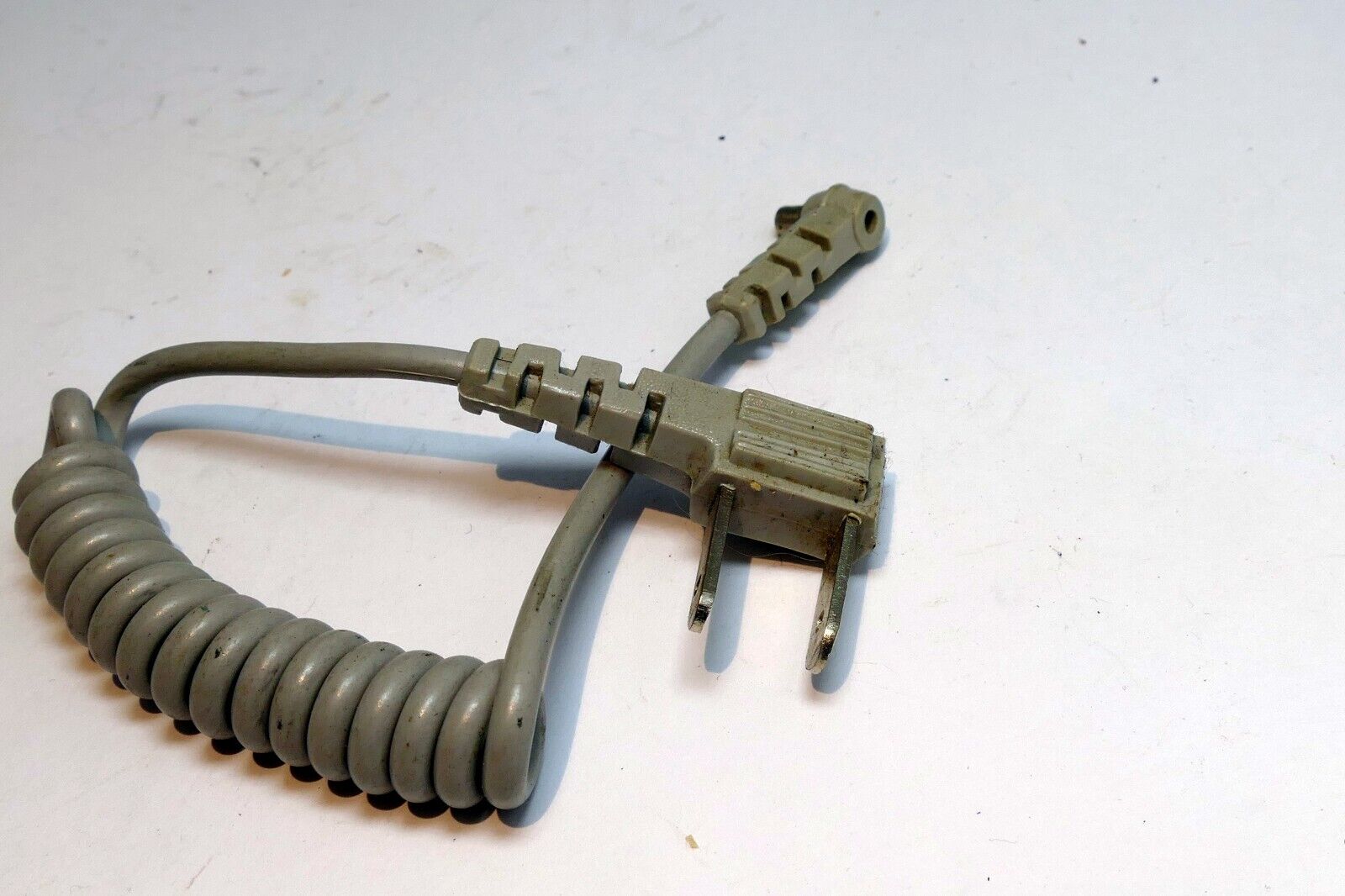 1.5" Flash Sync Cord Male Household to PC Male  Flash Camera camera  coiled