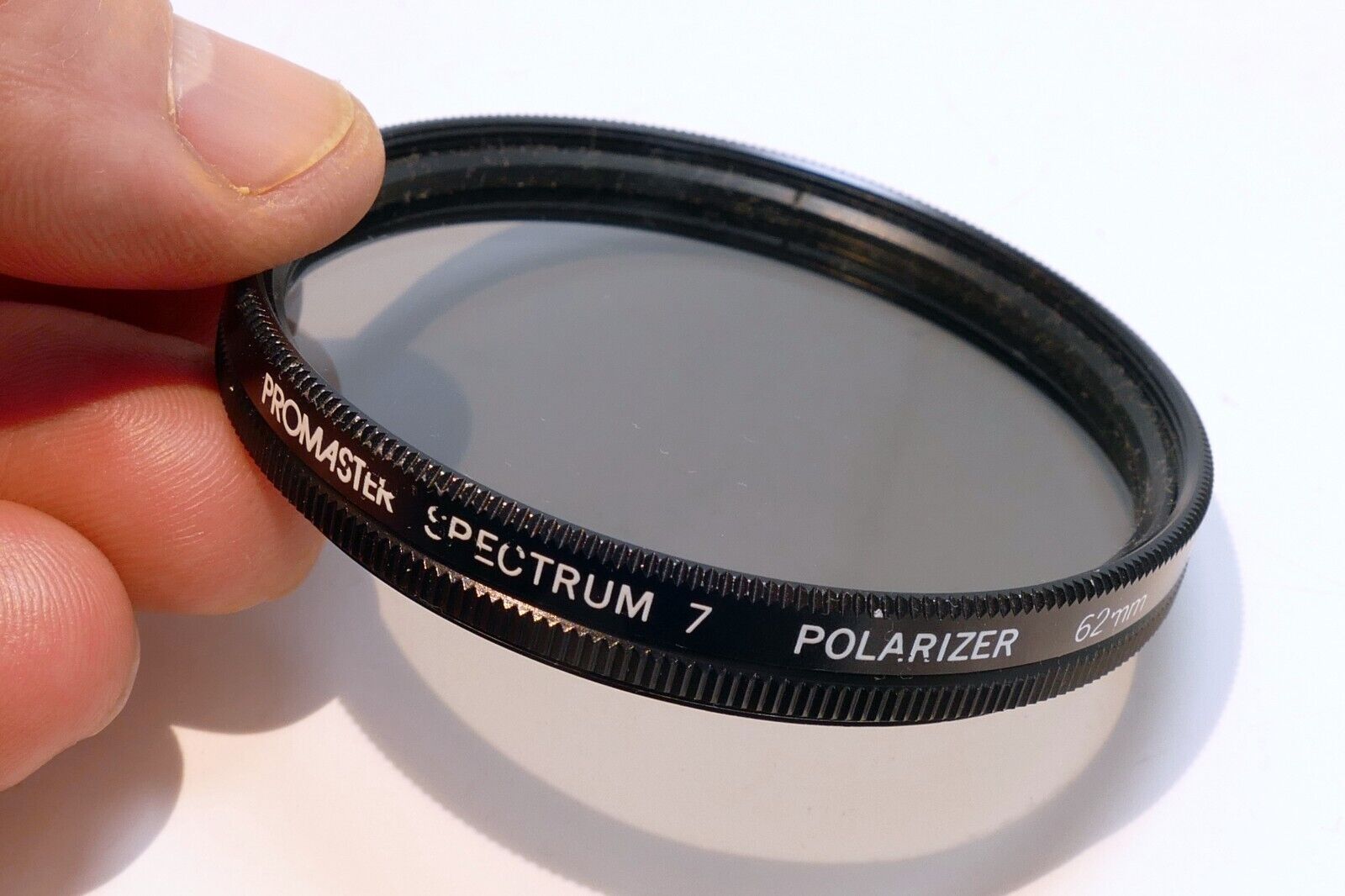 Promaster 62mm Lens Filter Polarizer PL Spectrum 7  rotating