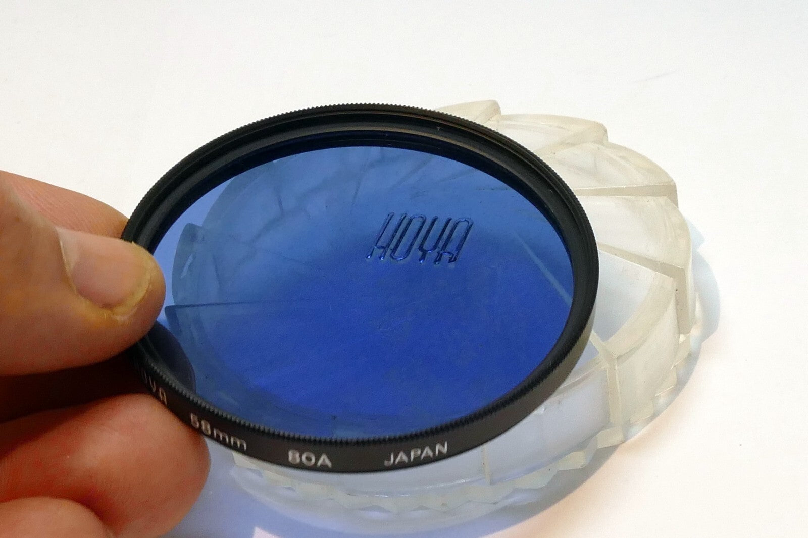 HOYA Lens Filter 58mm 80A blue