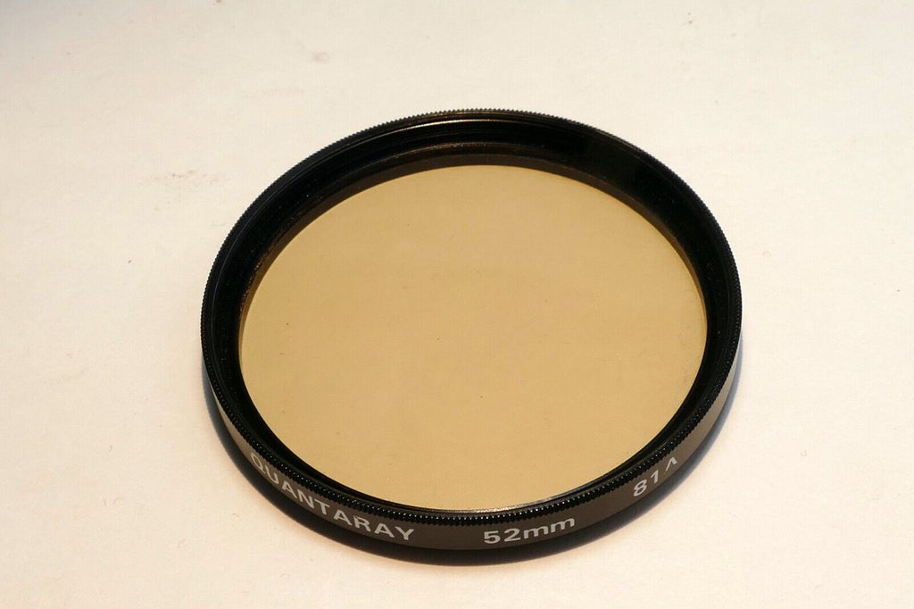 Quantaray  52mm Filter  81A warming
