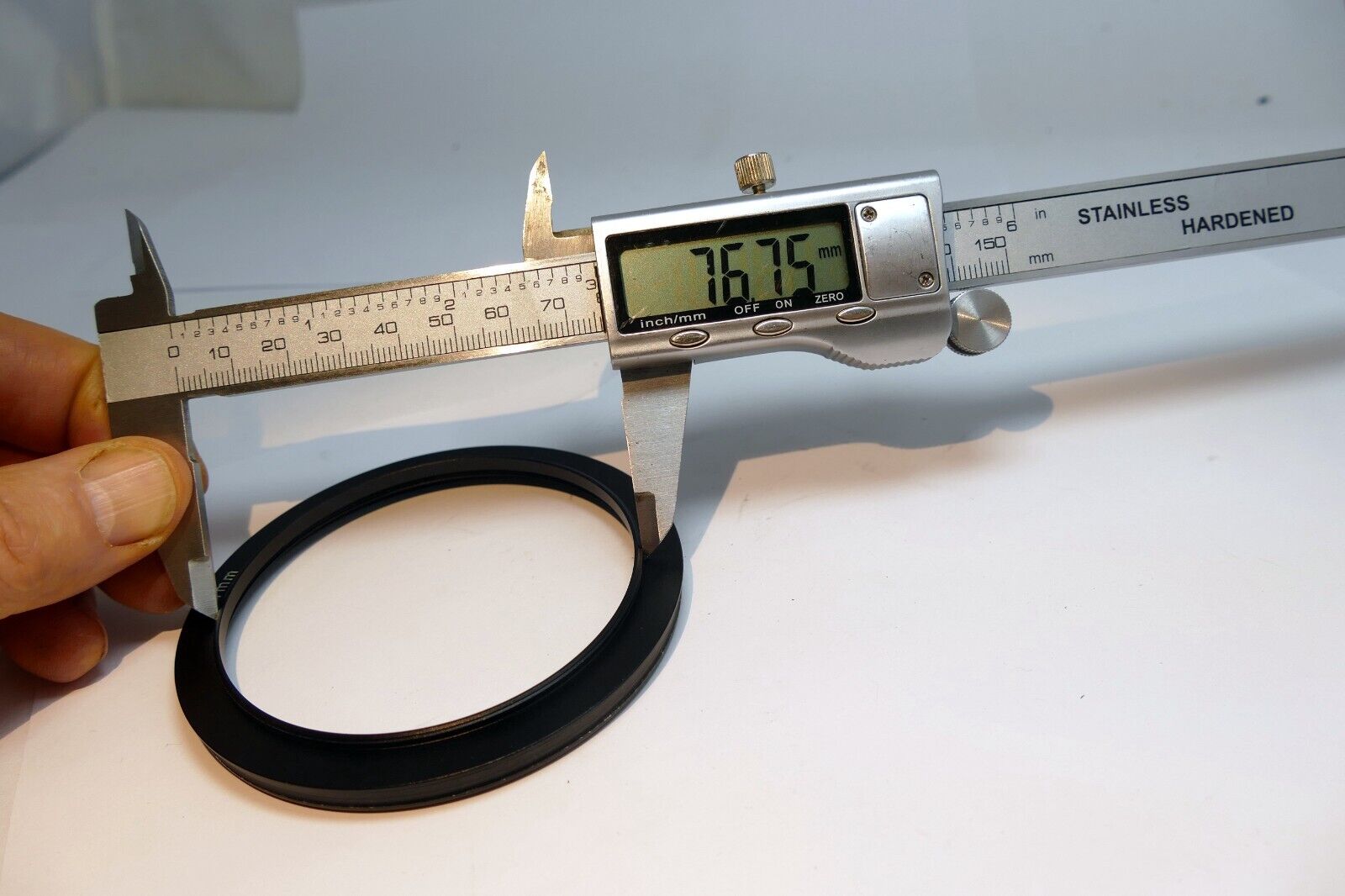 77mm Ring Metal adapter  threaded for ring light  or adapter macro