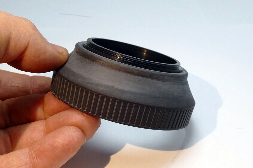 52mm screw in  Rubber Lens Hood Shade for normal 50mm f1.8 f2 f1.7 lenses