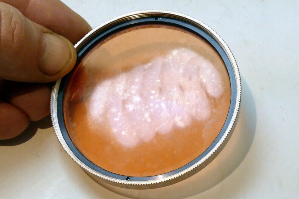 Tiffen SF-67M  85 Amber Lens Filter - Damaged coating