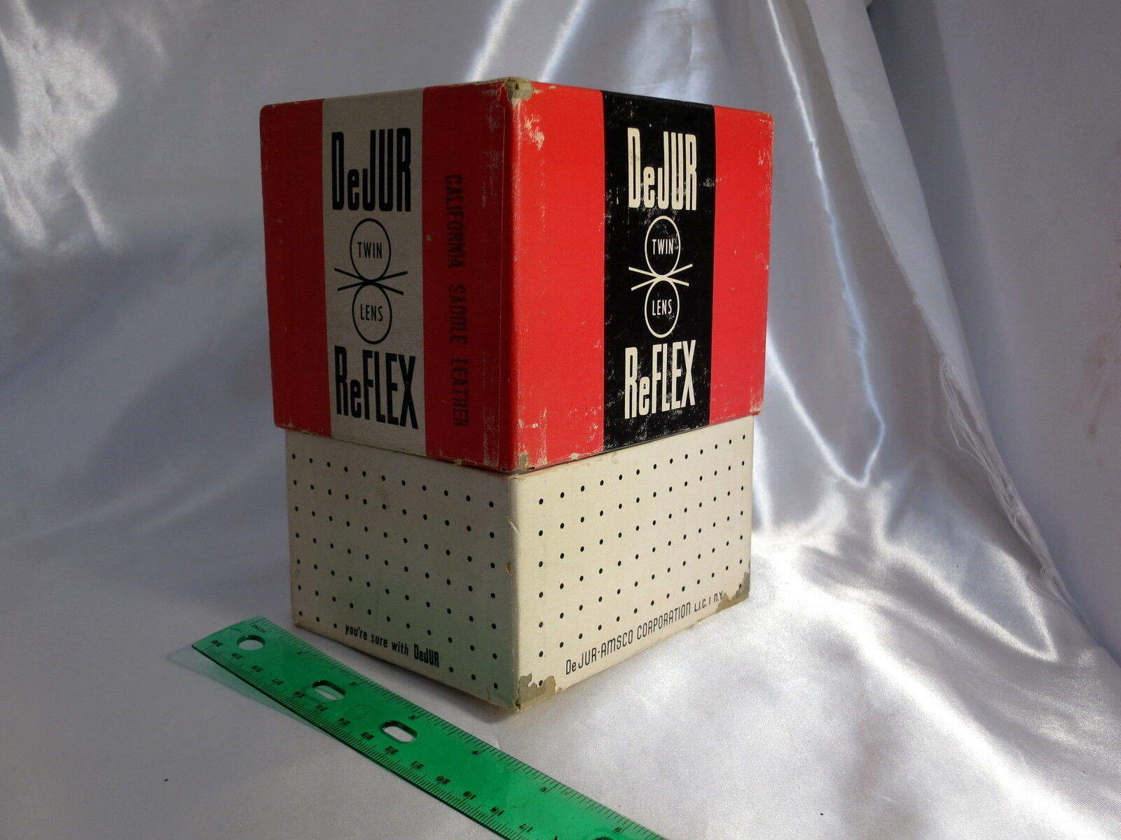 DeJUR Twin Lens Reflex TLR original vintage empty box only - USA 5402006