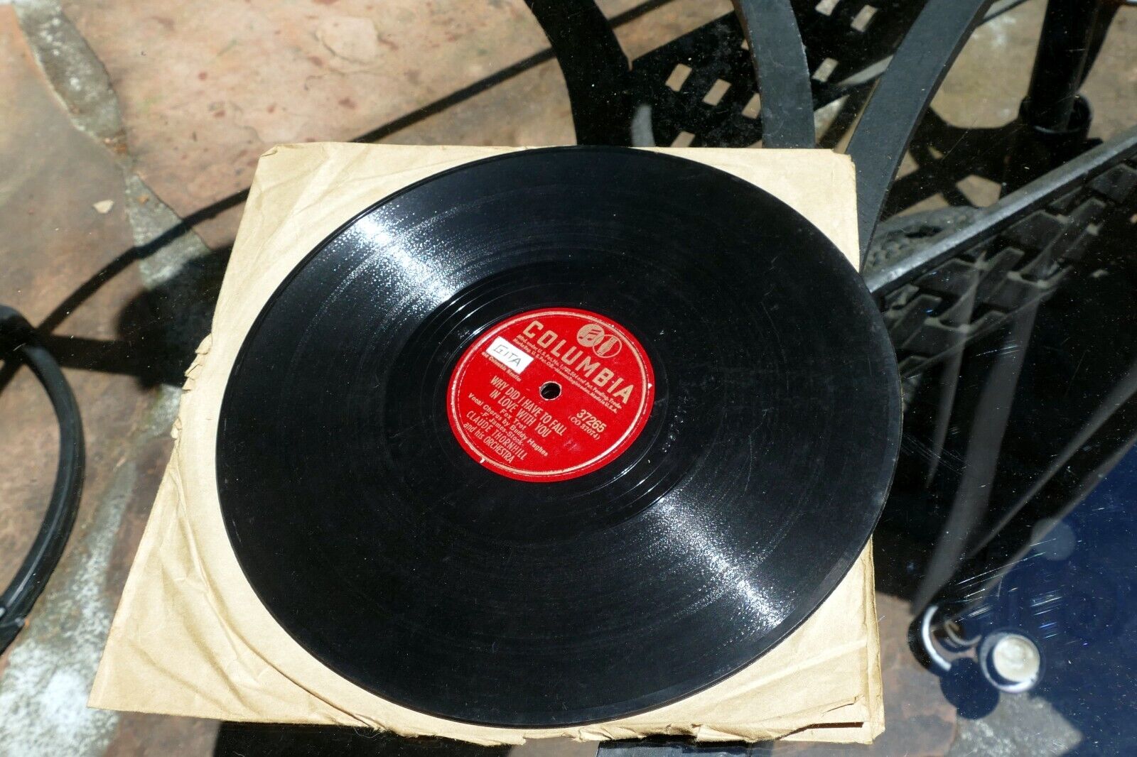 10" Claude Thornhill And His Orchestra Far Away Island Why Did Fall 37265 1947