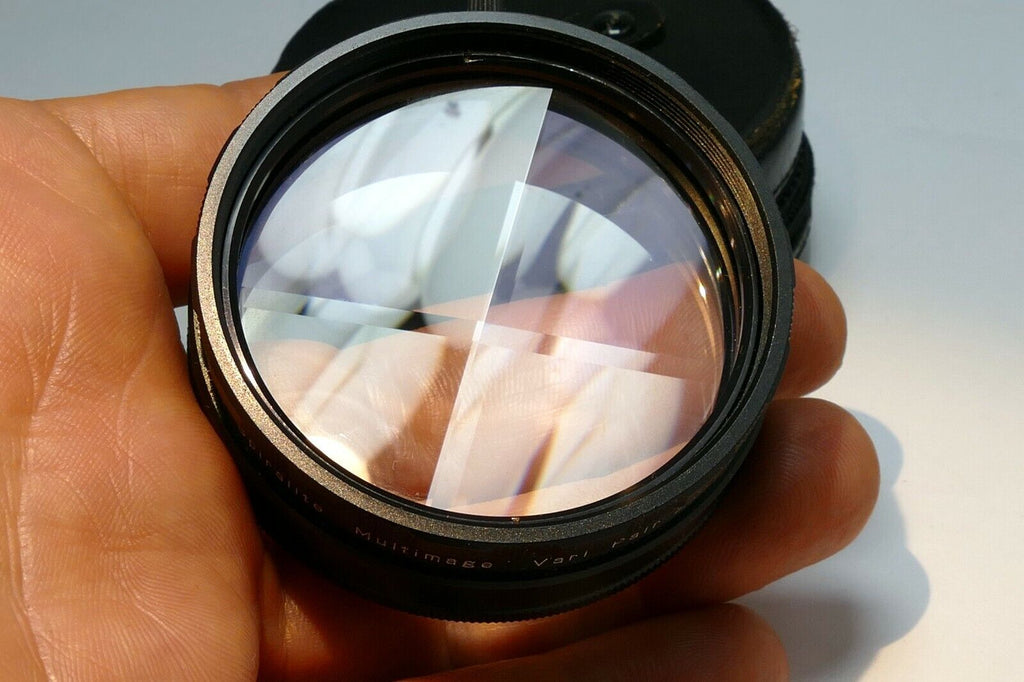 Spiralite Multi-Image Vari pair 2P Lens Filter threaded  mirage rotating